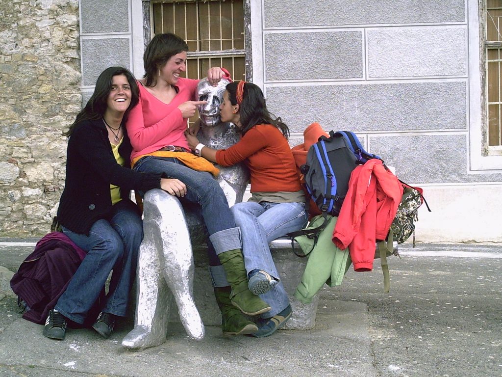 Con Irina y Laura en Croacia 2006 (Ideas on Tour)