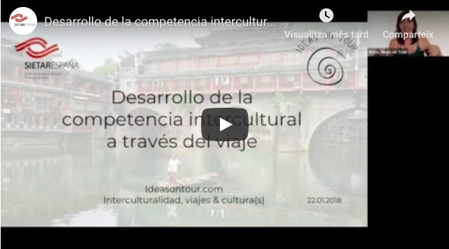Interculturalidad y viajes (SIETAR e Ideas on Tour)